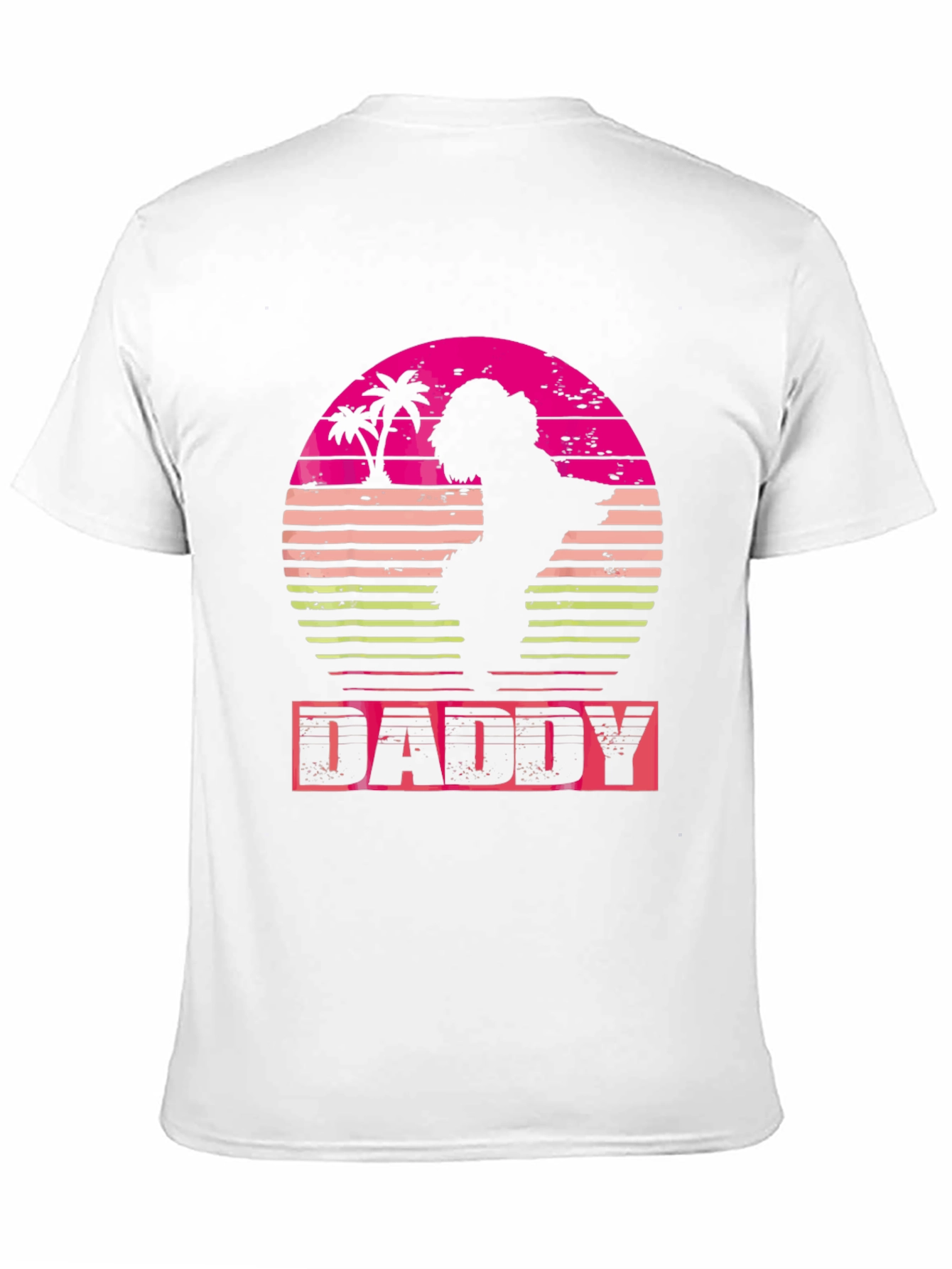 Retro Sunset Daddy T-Shirt - Fathers Day Gift