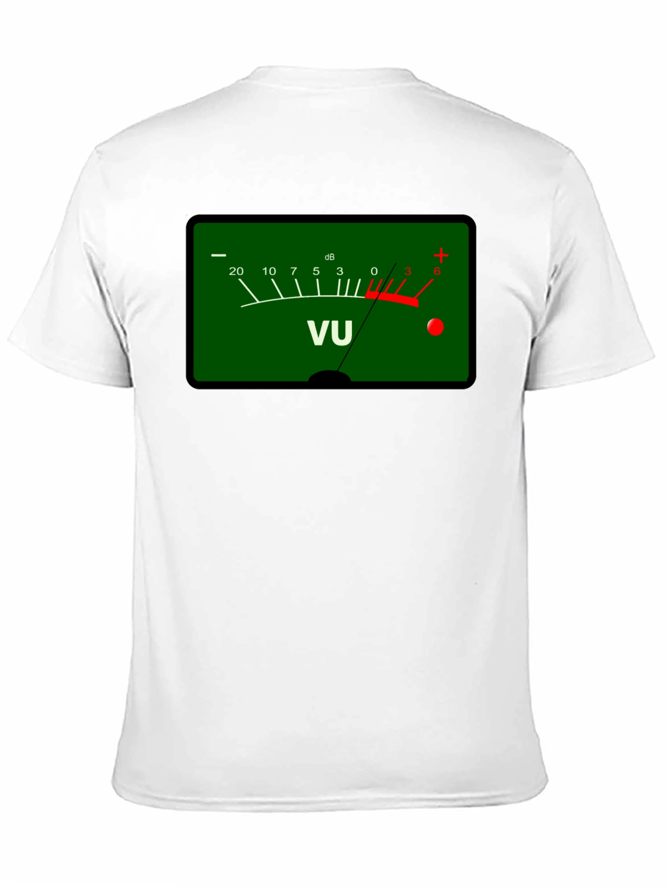 VU Meter Graphic Tee - Audio Lovers T-Shirt