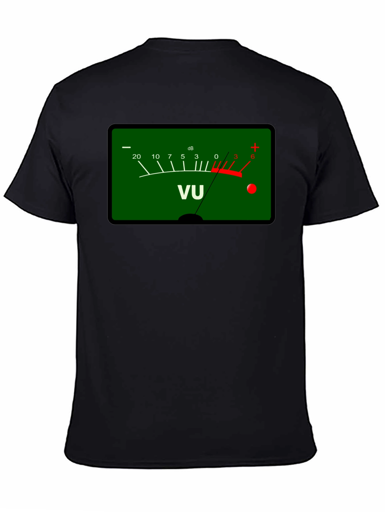 VU Meter Graphic Tee - Audio Lovers T-Shirt