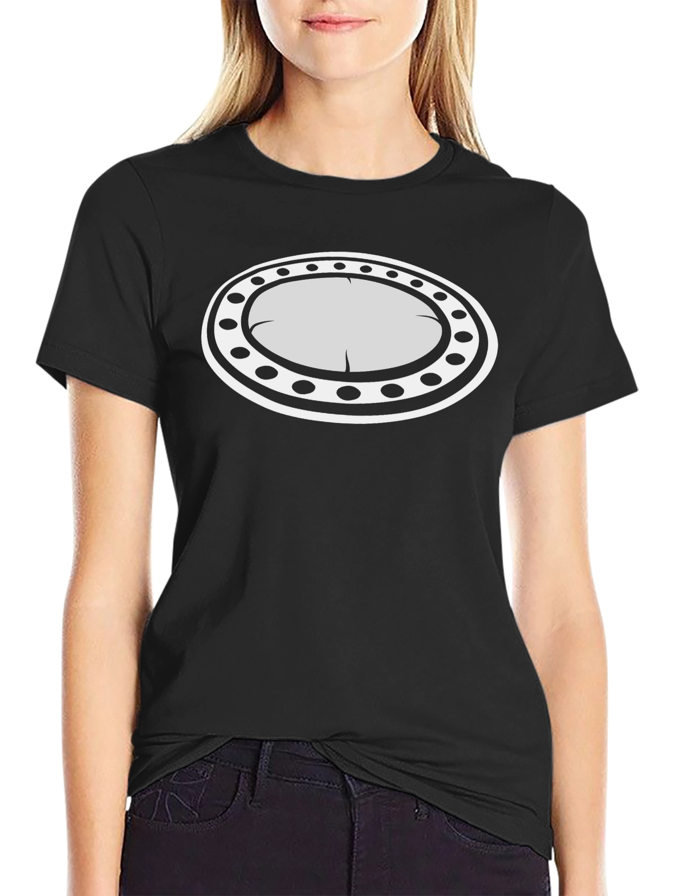 Graphic Tee - Round Window Design