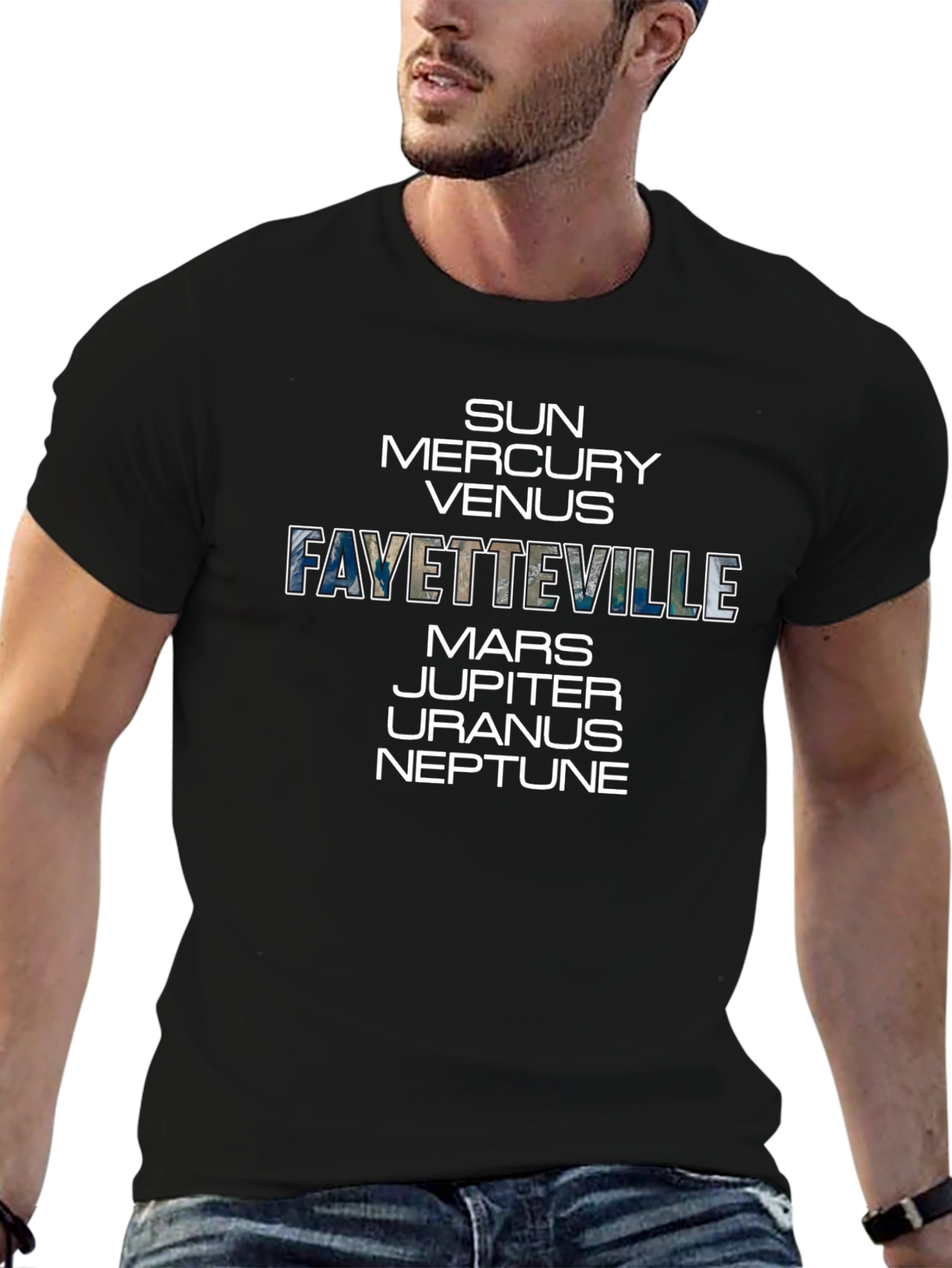 Fayetteville Planets T-Shirt