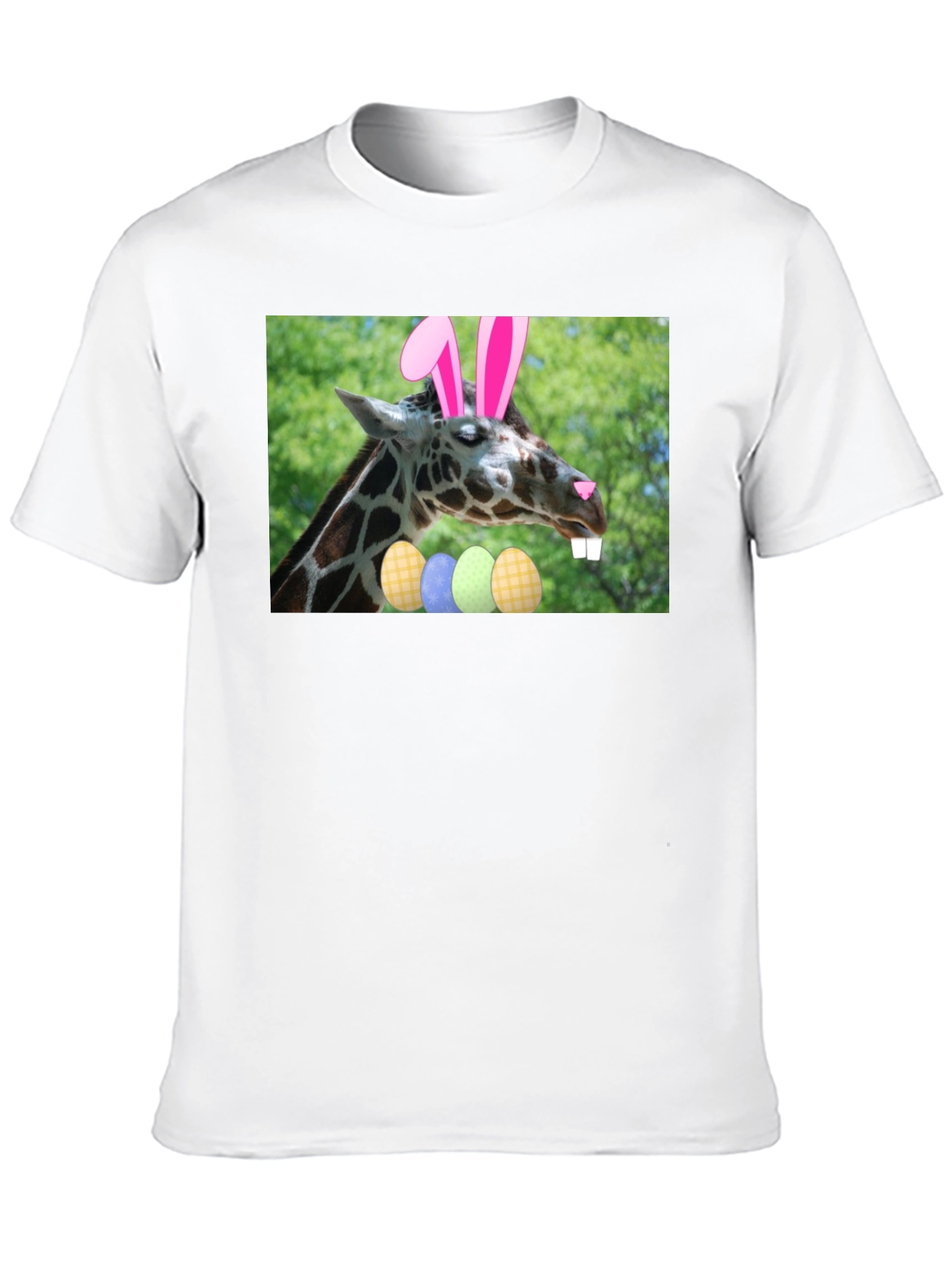 Easter Giraffe T-Shirt - Fun Holiday Tee