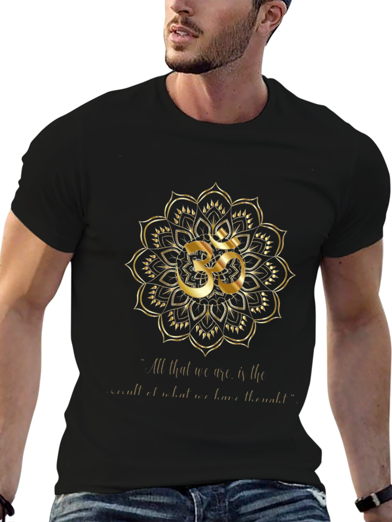 Om Mandala Graphic T-Shirt