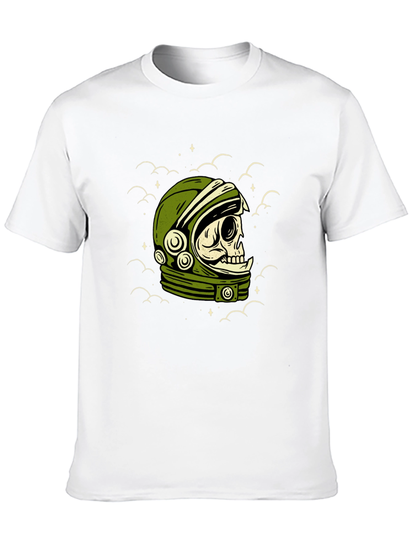 Astronaut Skull Graphic Tee