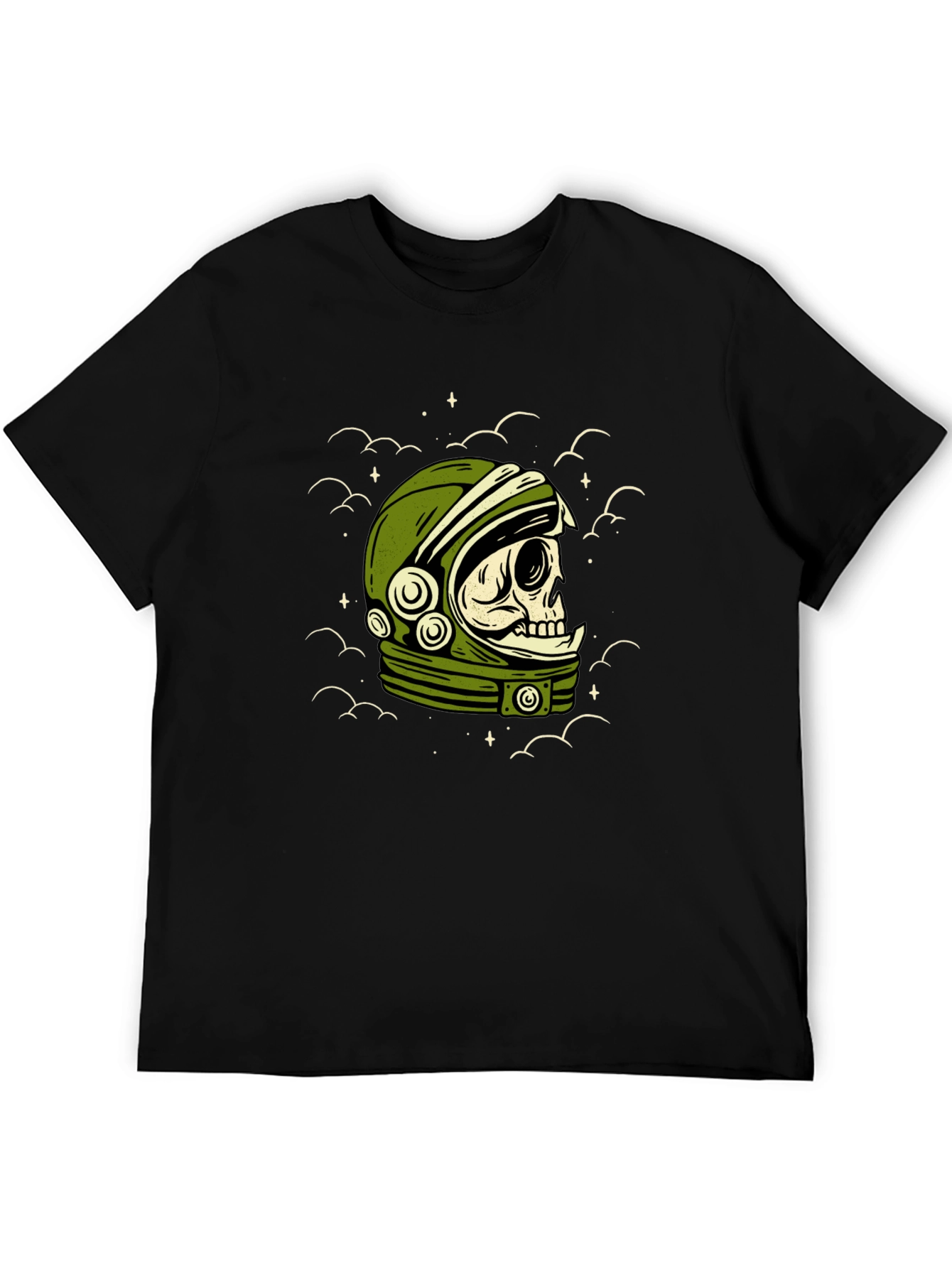 Astronaut Skull Graphic Tee