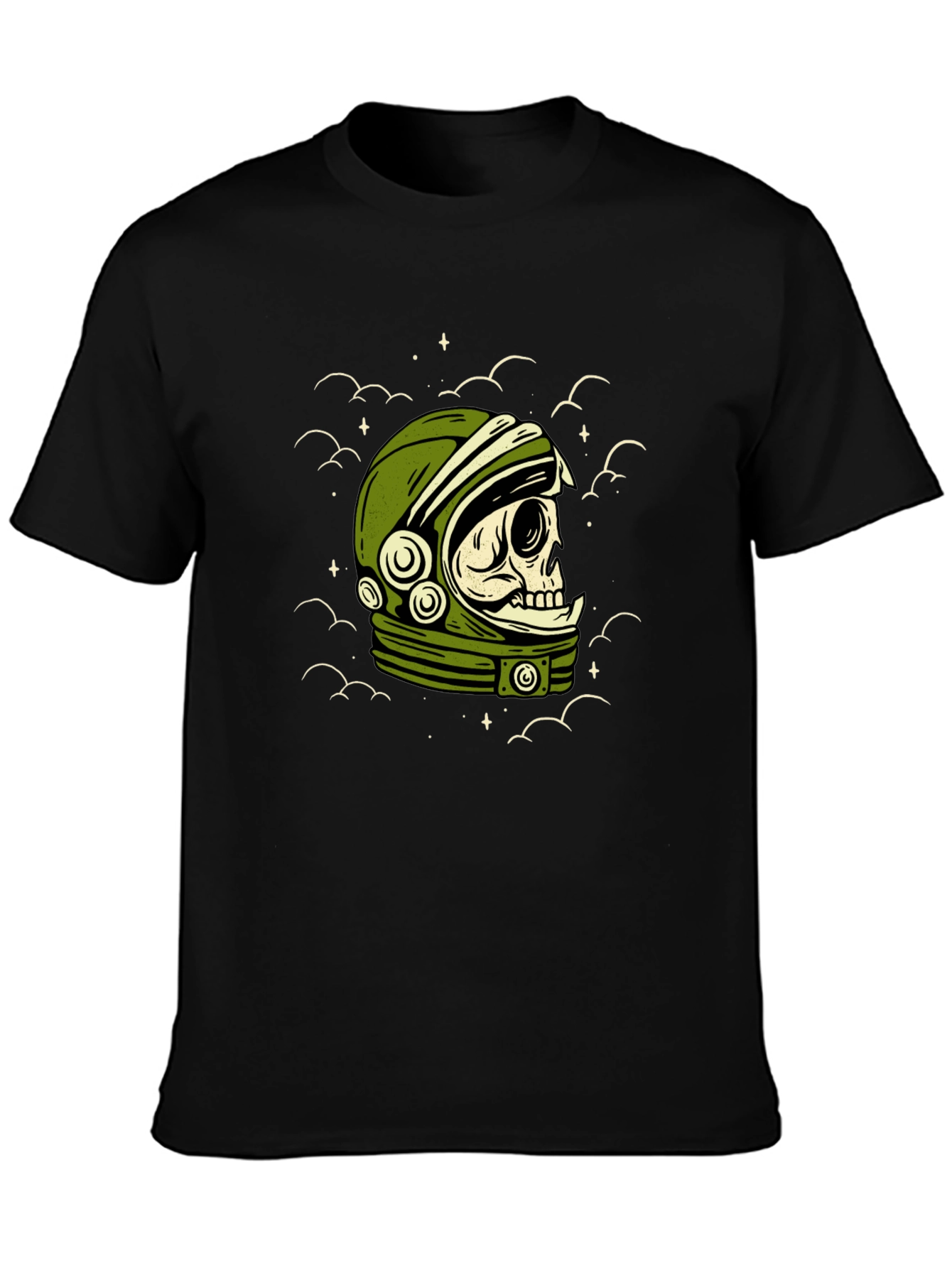 Astronaut Skull Graphic Tee