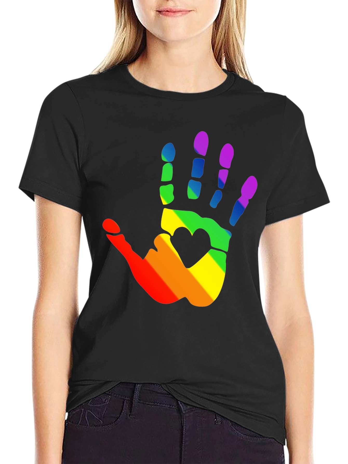 Pride Hand Heart T-Shirt