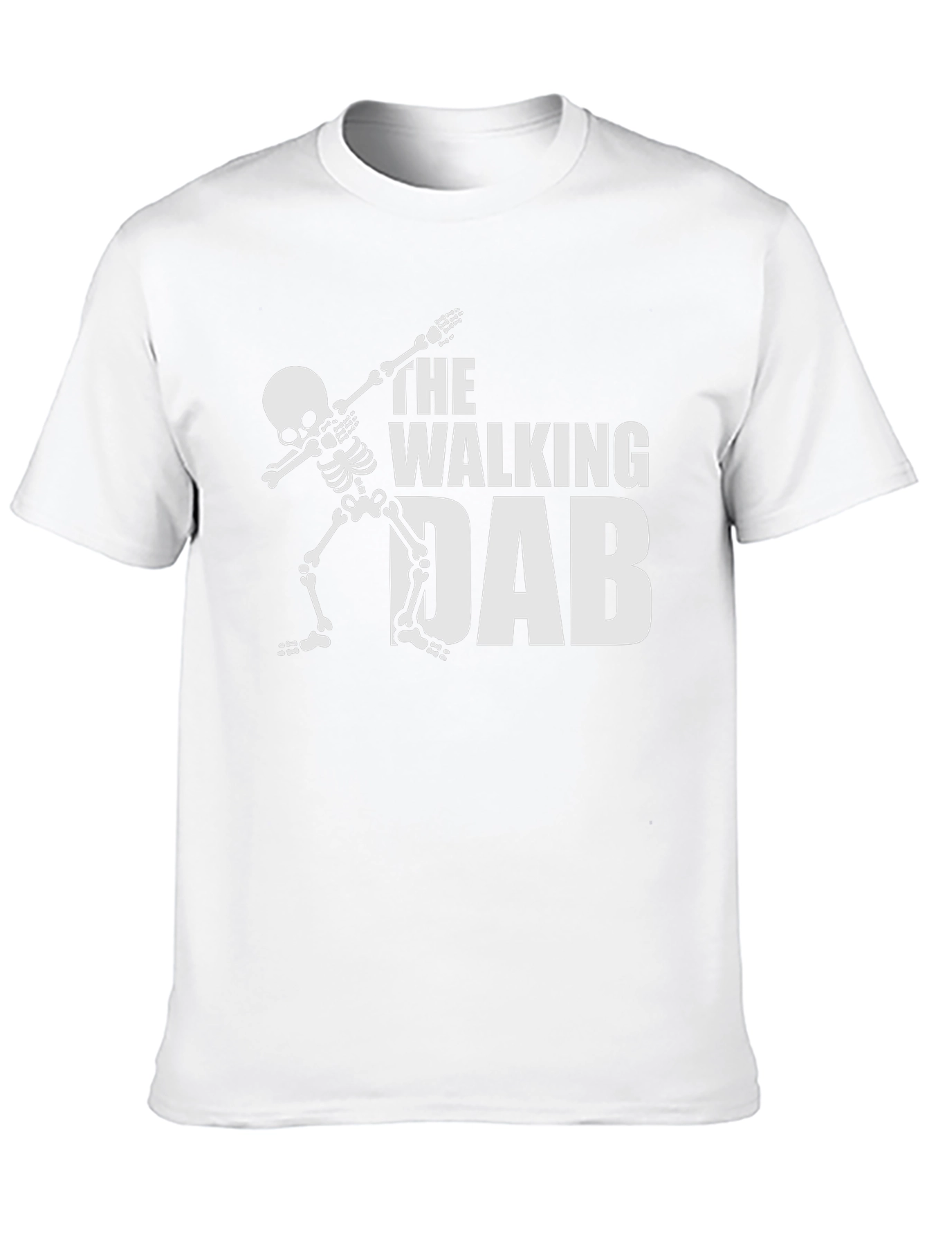 The Walking Dab Skeleton Graphic Tee - Black