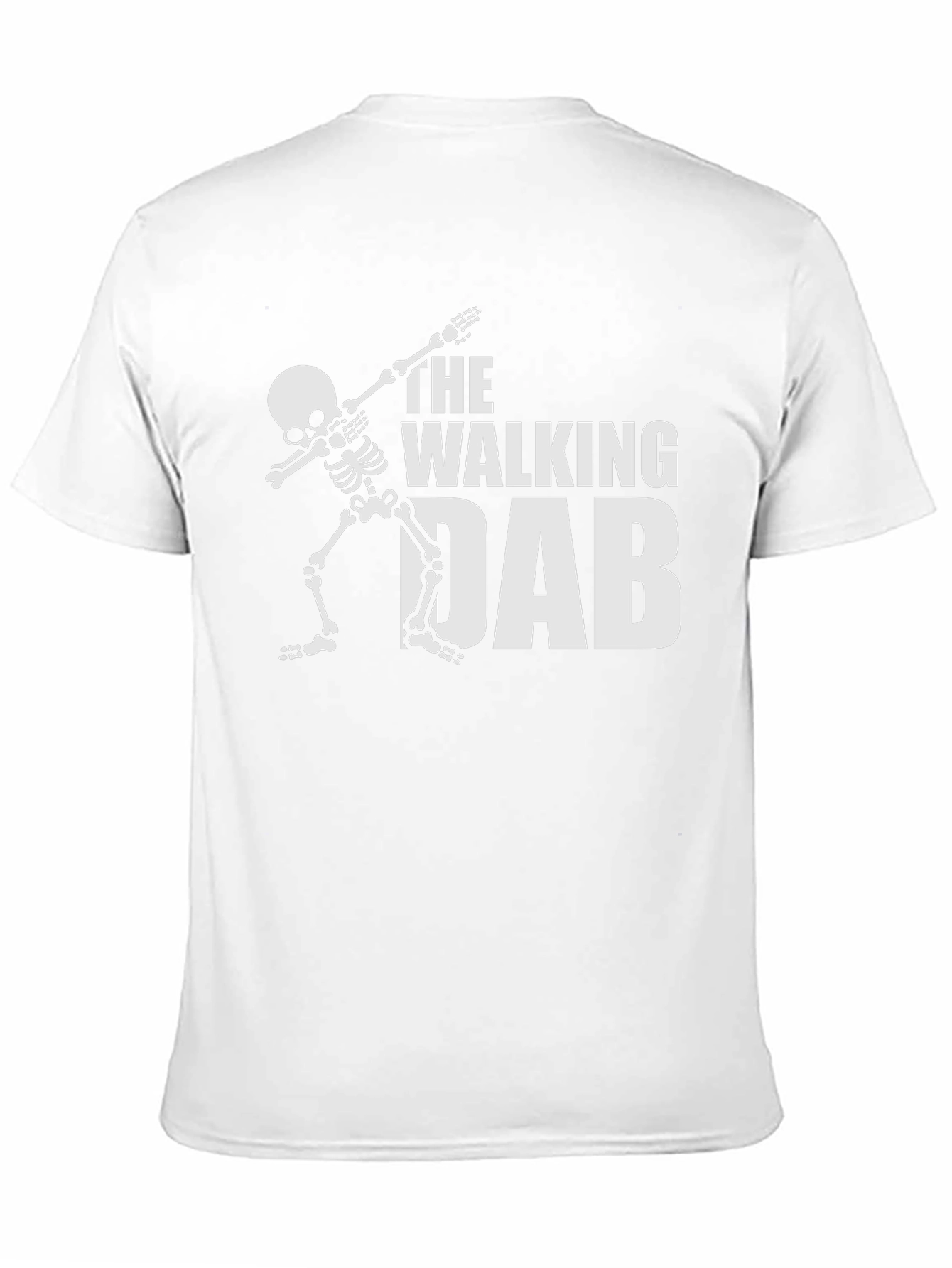 The Walking Dab Skeleton Graphic Tee - Black