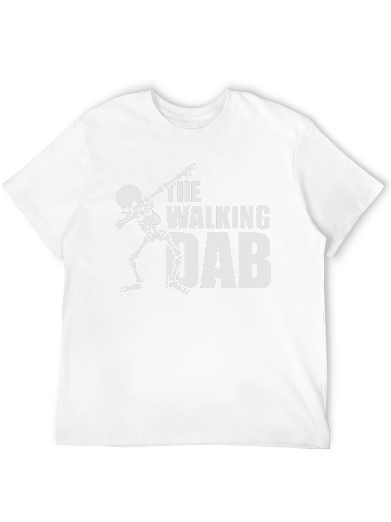 The Walking Dab Skeleton Graphic Tee - Black
