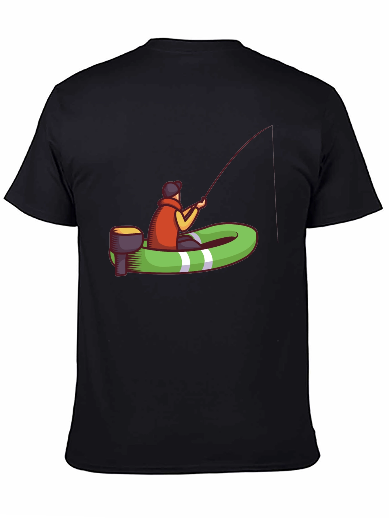 Fishing Boat T-Shirt - Casual Graphic Tee