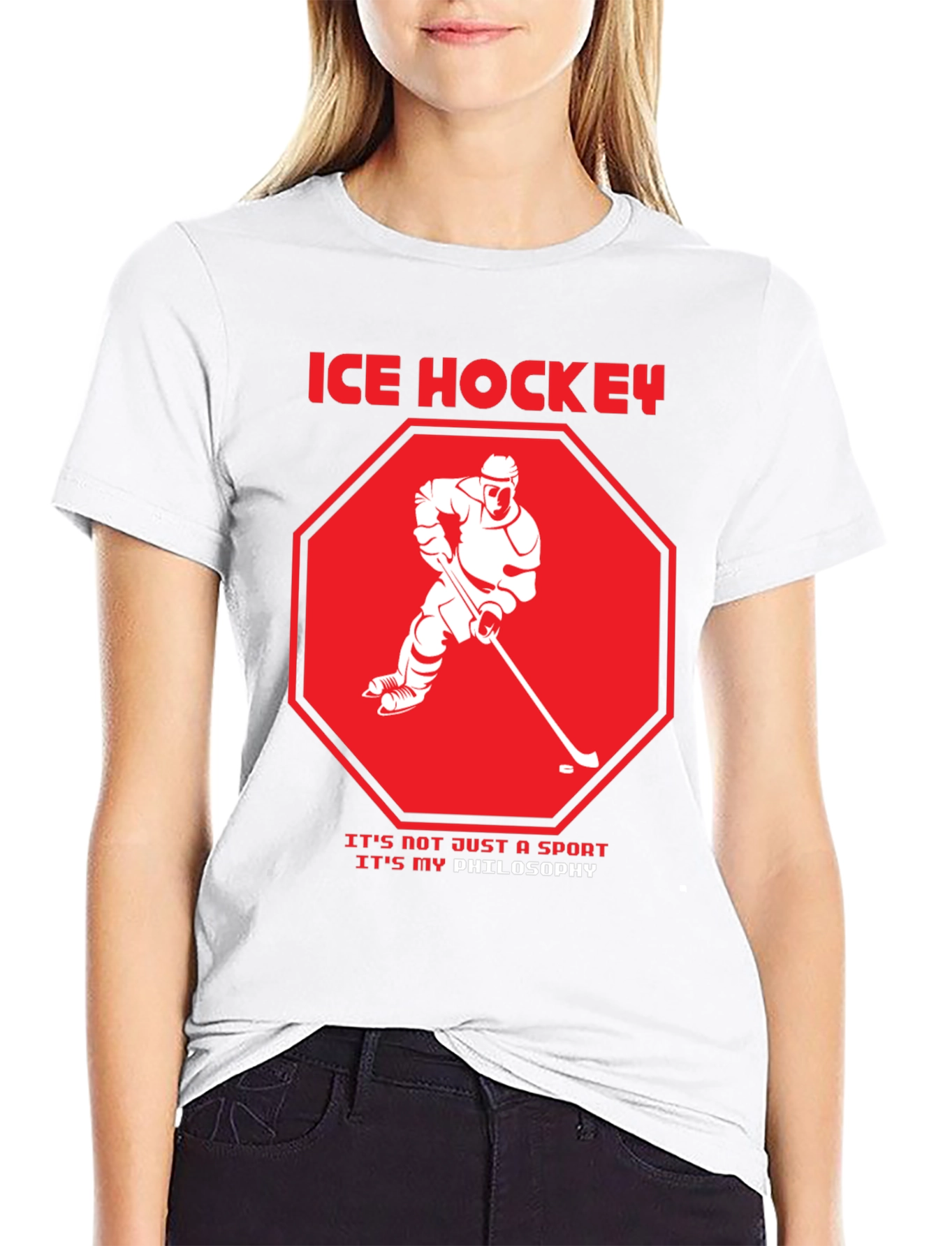 Ice Hockey Philosophy T-Shirt - Sport & Style