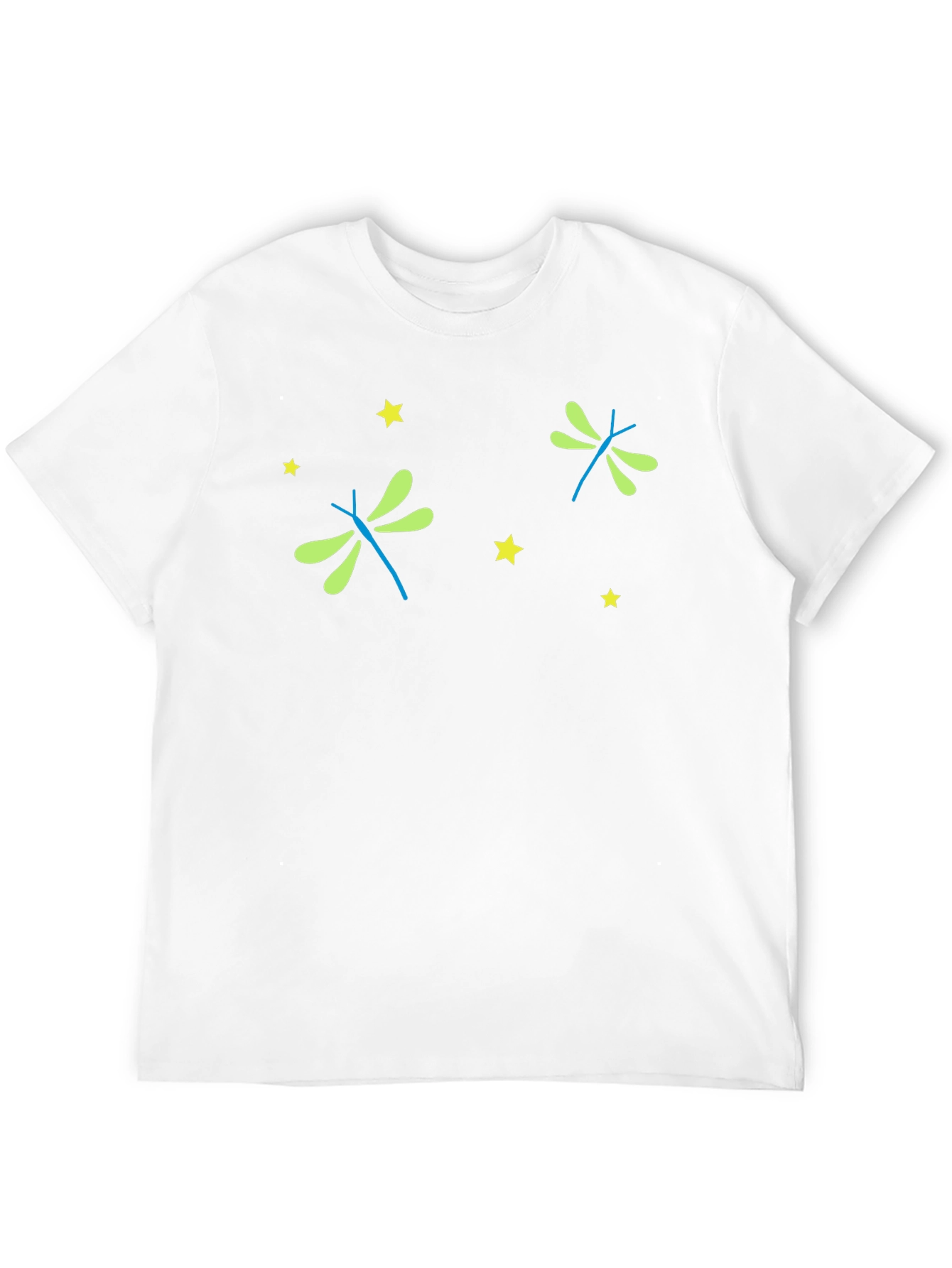 Black Dragonfly & Star Graphic Tee