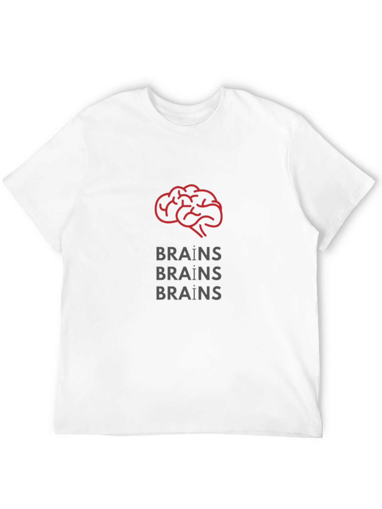 Brain Illustration T-Shirt - Soft Cotton Graphic Tee