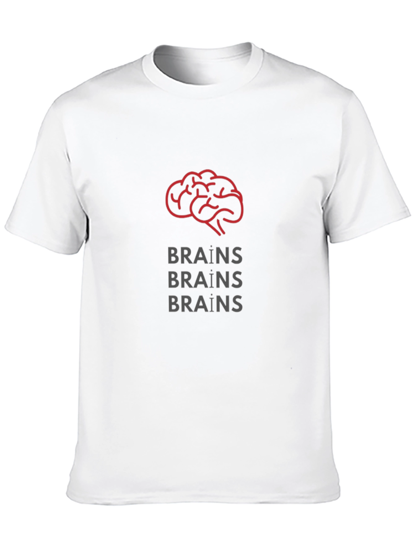 Brain Illustration T-Shirt - Soft Cotton Graphic Tee