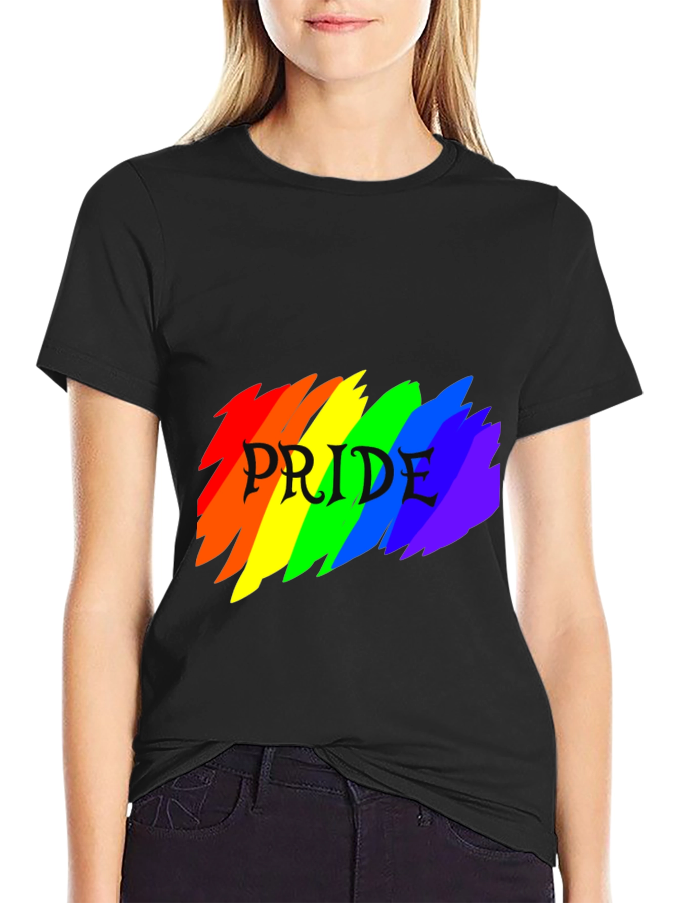 Pride Rainbow Graphic Tee