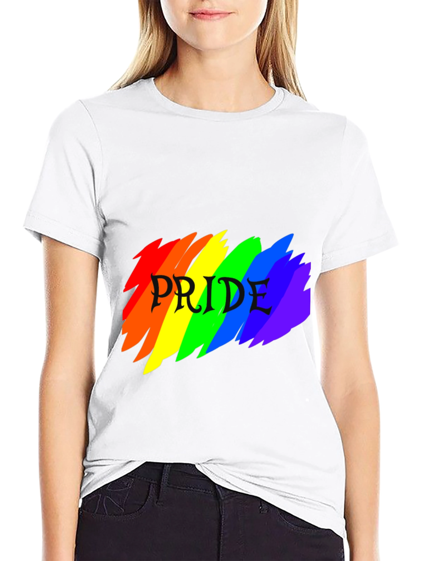 Pride Rainbow Graphic Tee