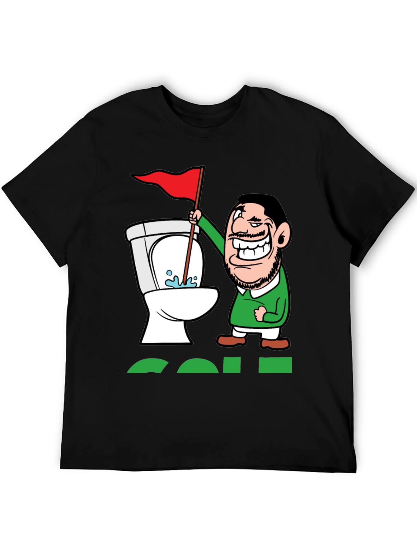 Toilet Humor Golf Tee