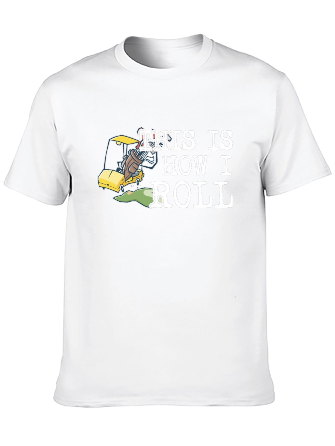 This is How I Roll Golfing T-Shirt