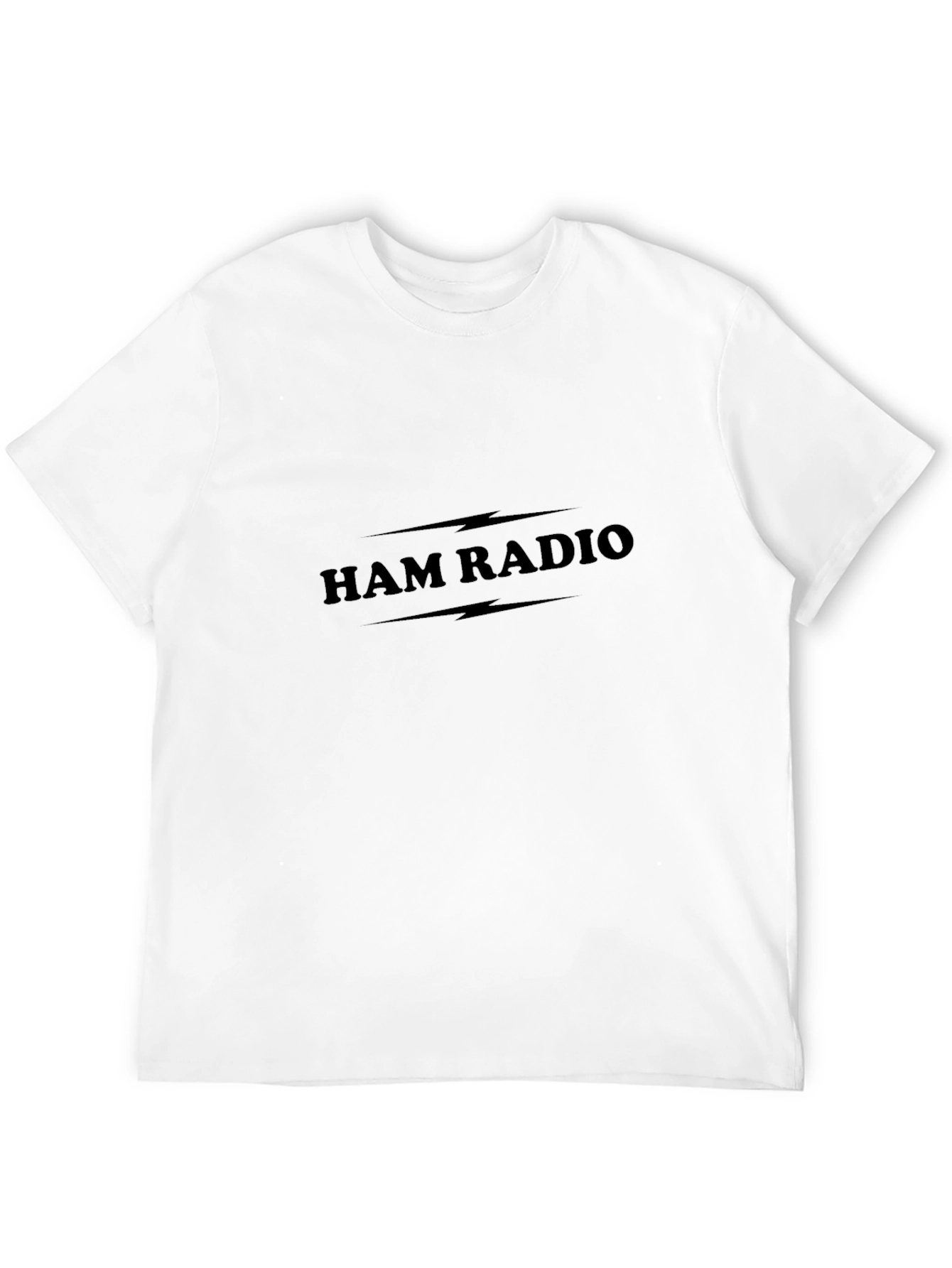 Ham Radio T-Shirt - Black Short Sleeve Tee