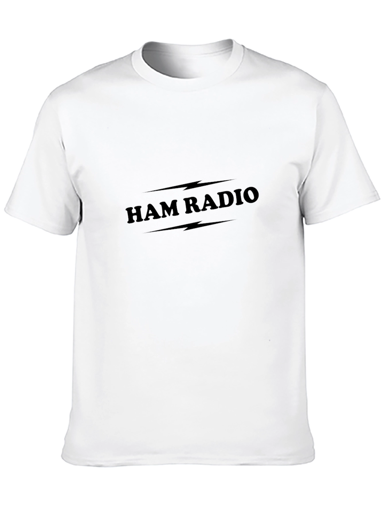 Ham Radio T-Shirt - Black Short Sleeve Tee