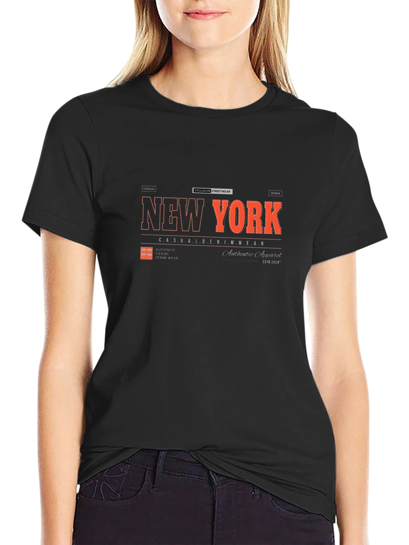 New York Graphic Print T-Shirt