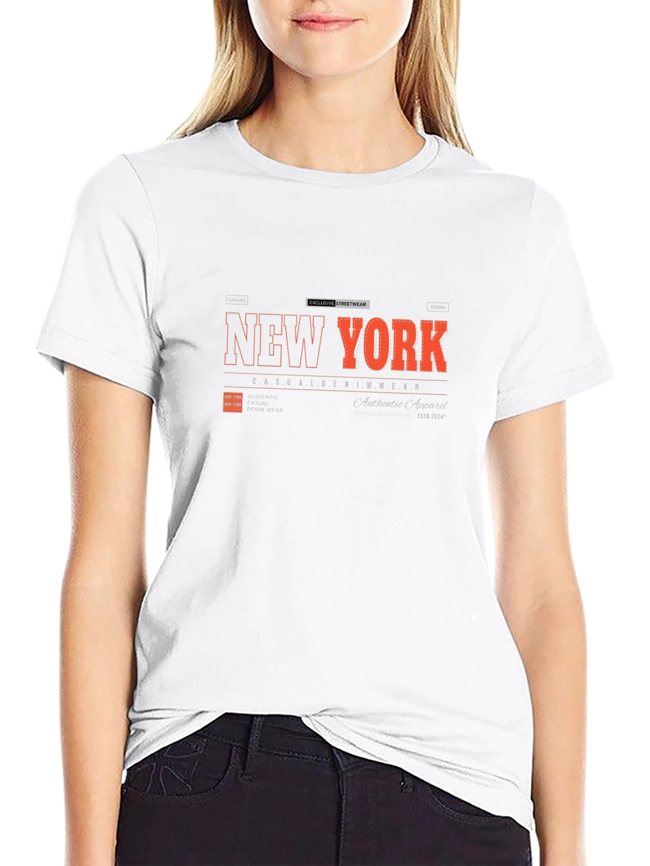 New York Graphic Print T-Shirt