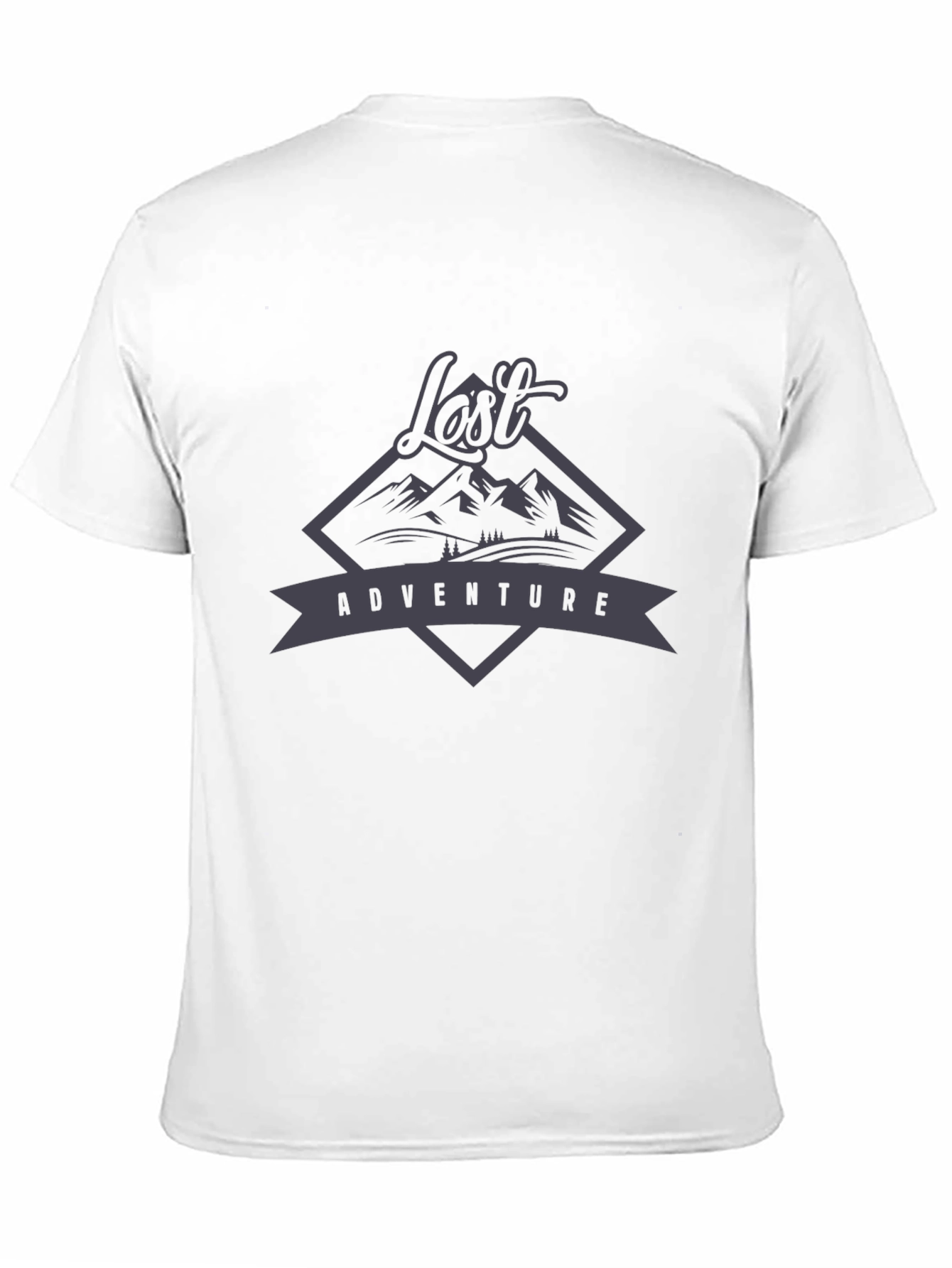 Lost Adventure Graphic T-Shirt - Black
