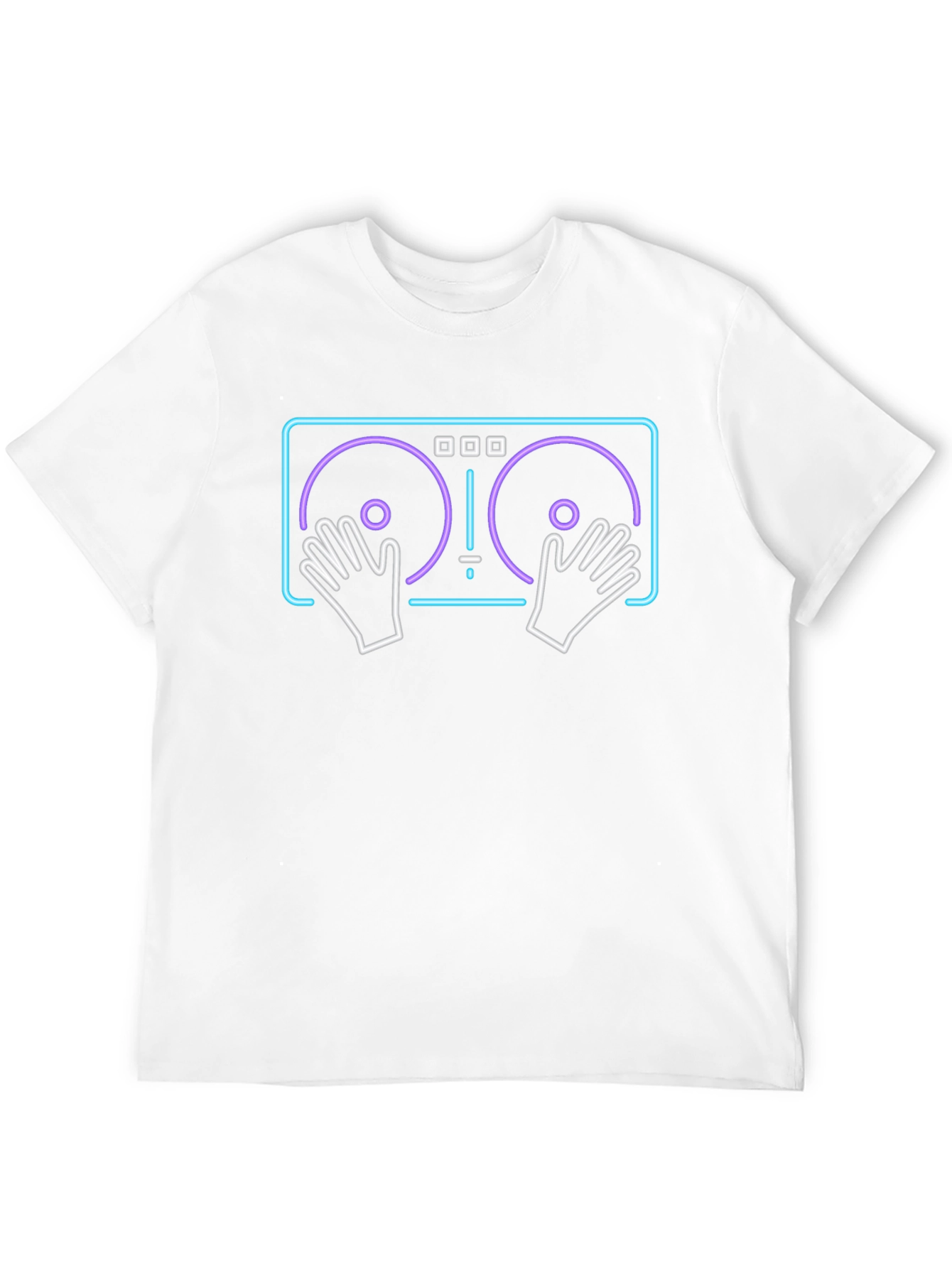 DJ Turntable Graphic T-Shirt