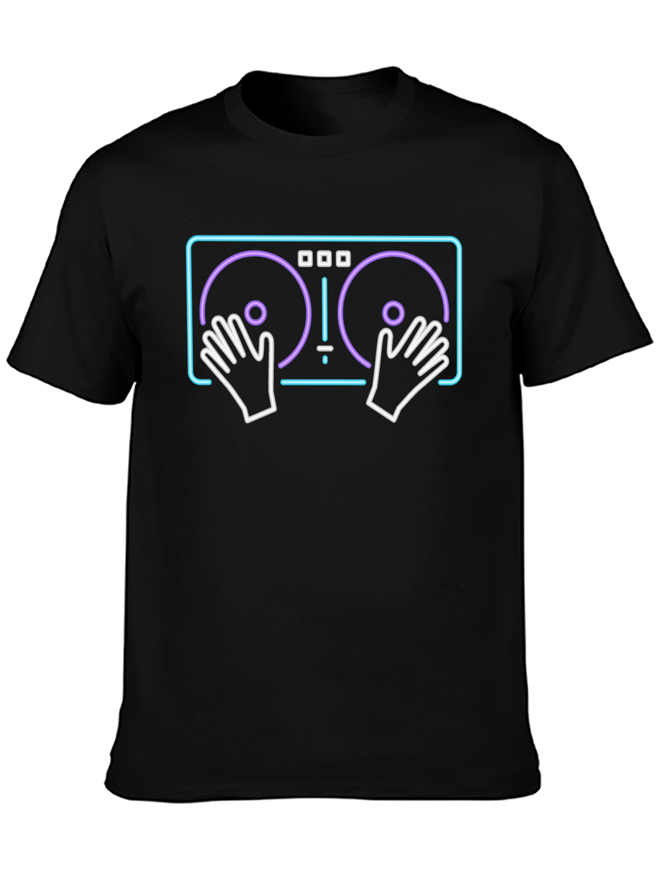 DJ Turntable Graphic T-Shirt