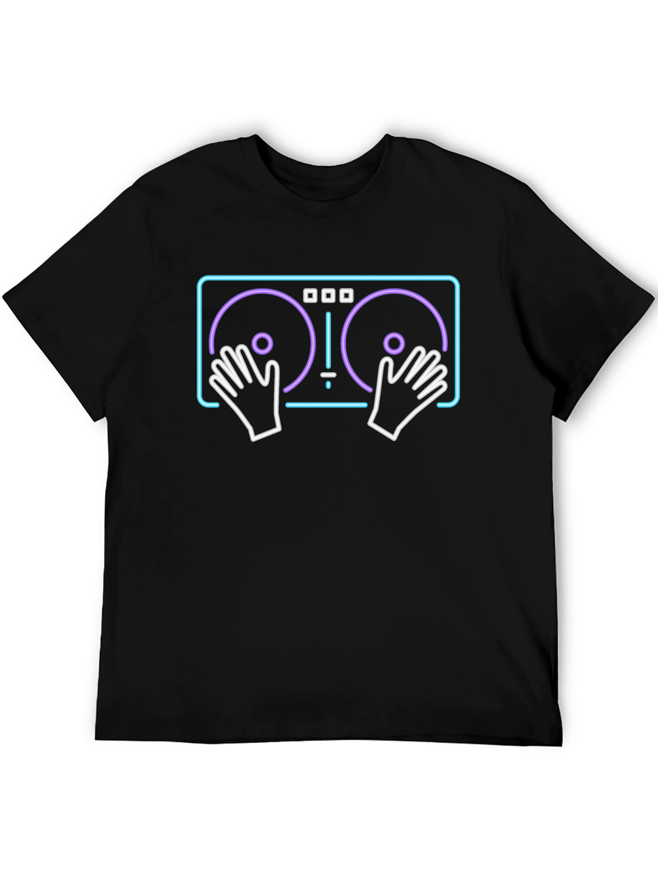 DJ Turntable Graphic T-Shirt