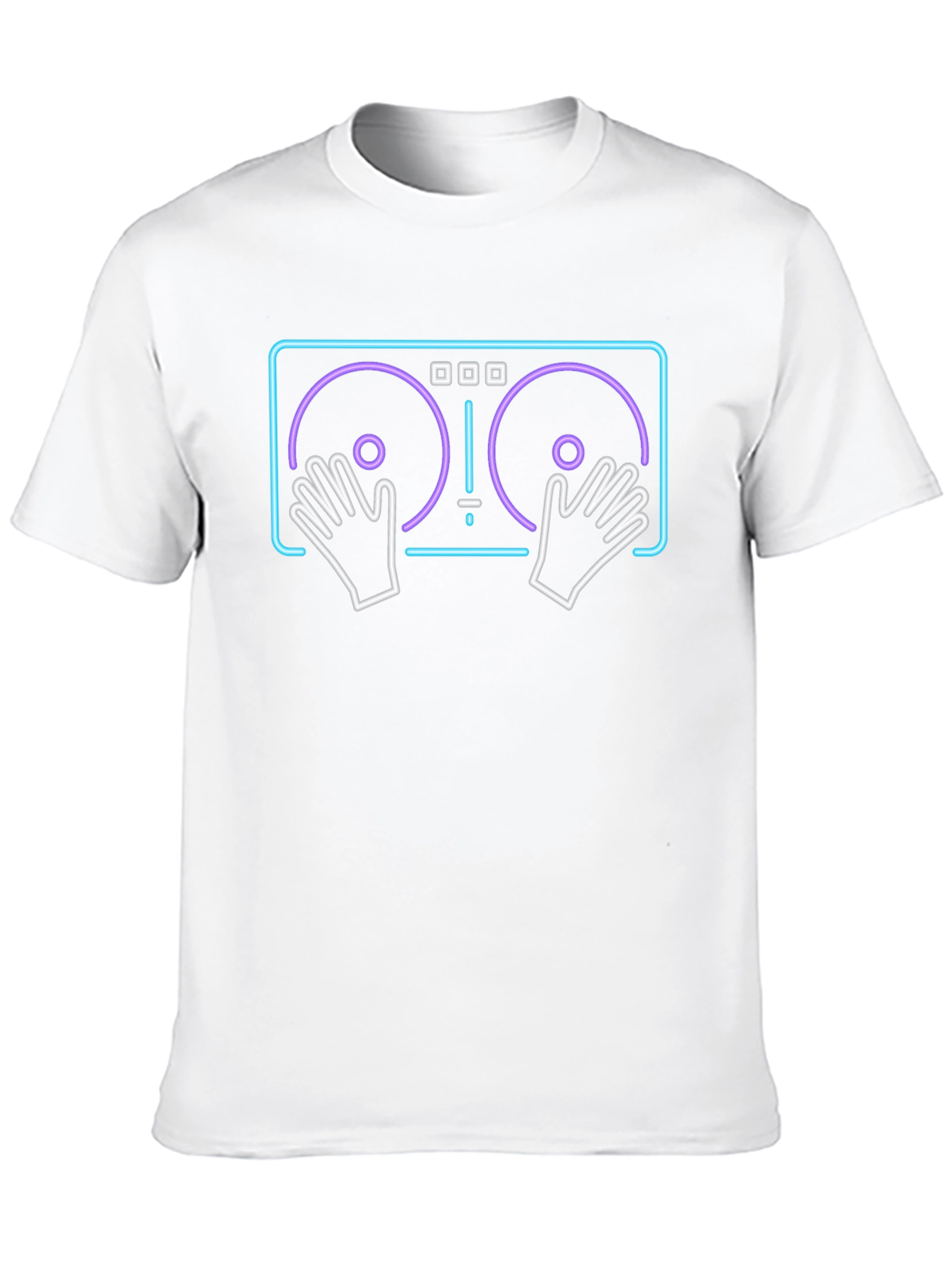 DJ Turntable Graphic T-Shirt
