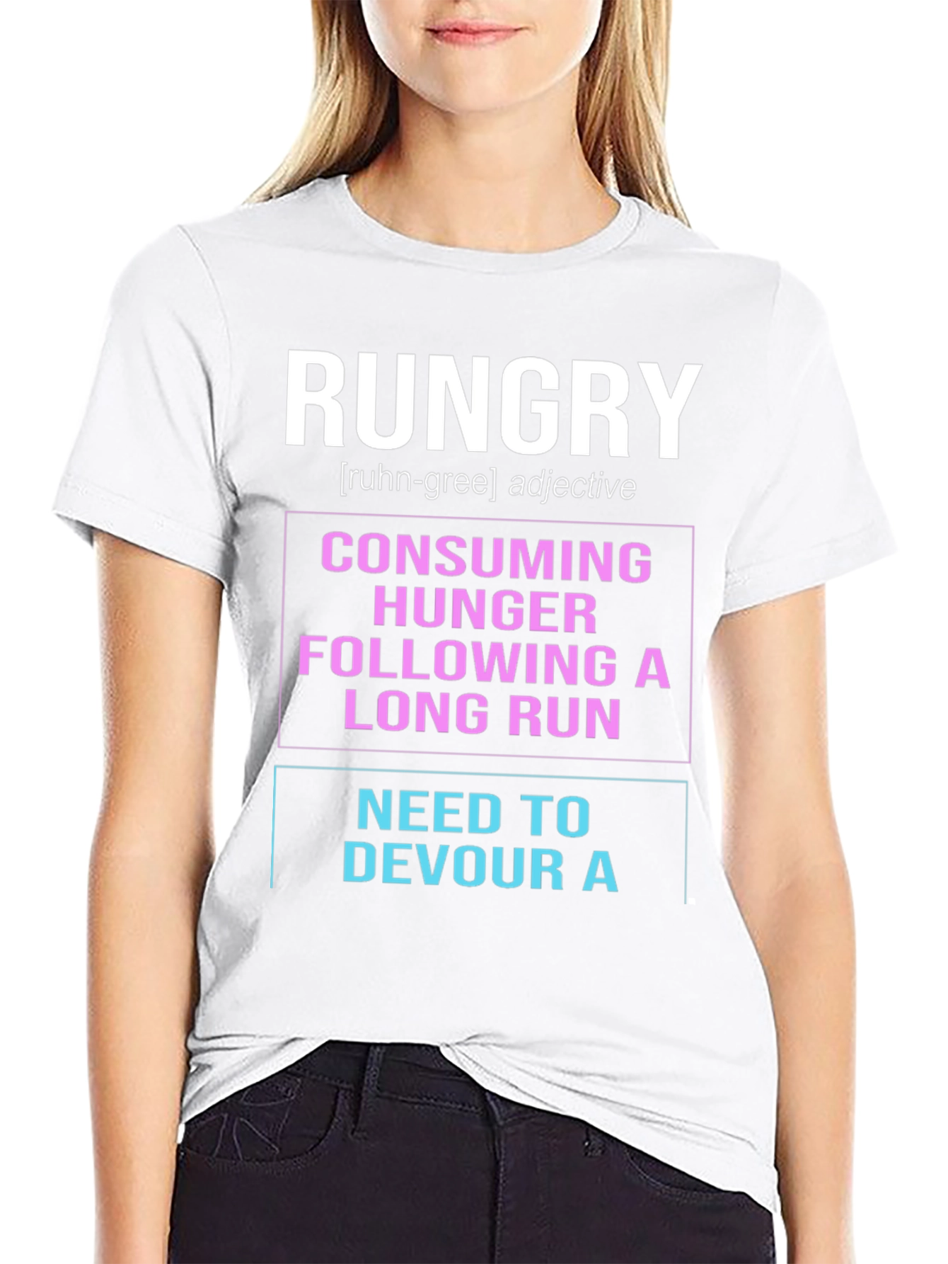 RUNGY T-Shirt - Funny Running Hunger Tee