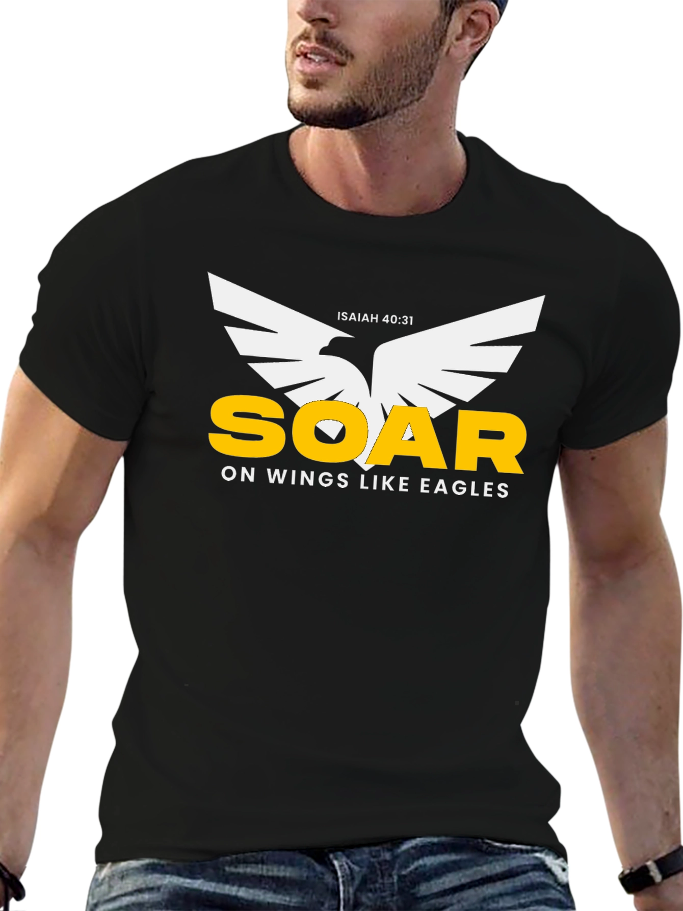 Soar On Wings Like Eagles T-Shirt - Isaiah 40:31