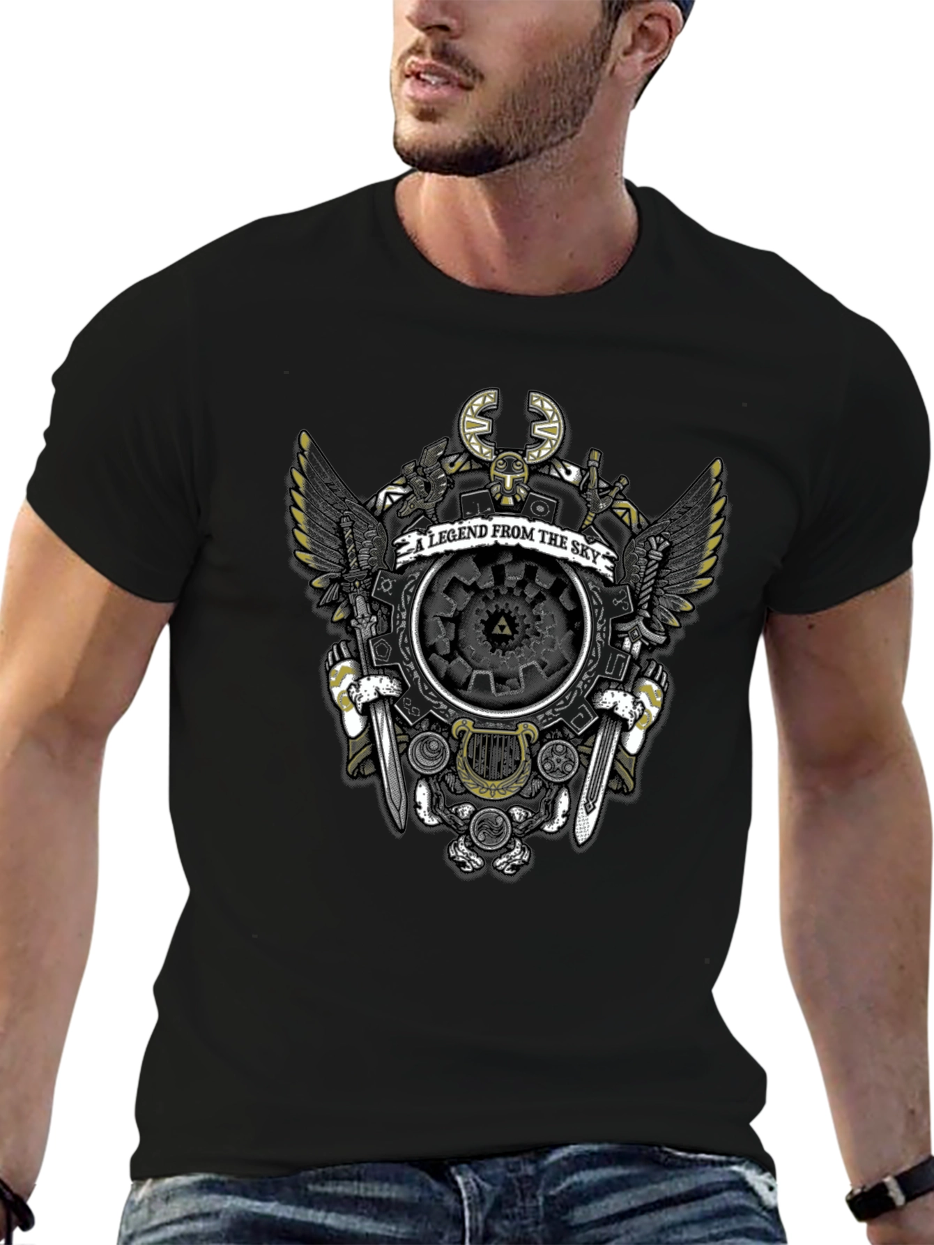 Legend From The Sky Black T-Shirt