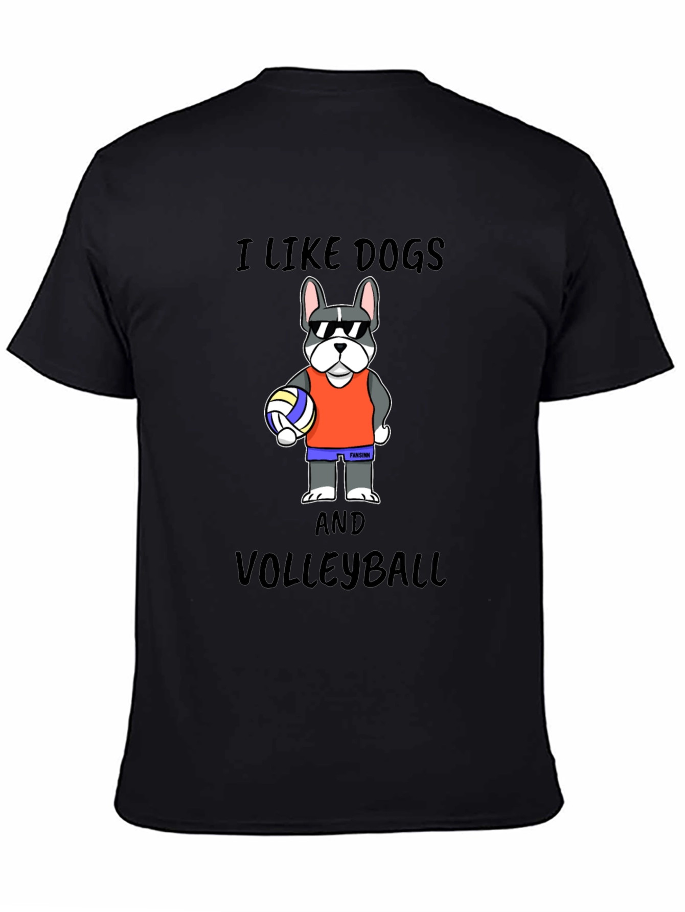 I Like Dogs and Volleyball T-Shirt