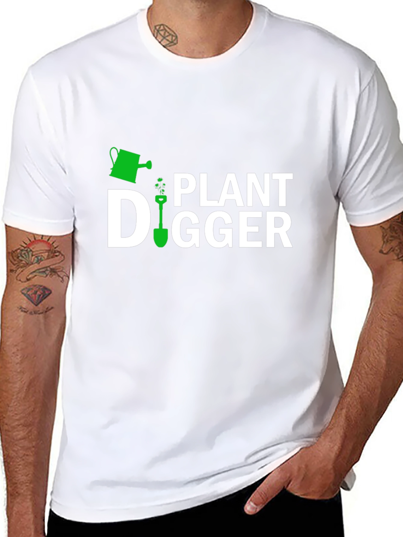 Plant Digger Graphic T-Shirt - Gardener Gift