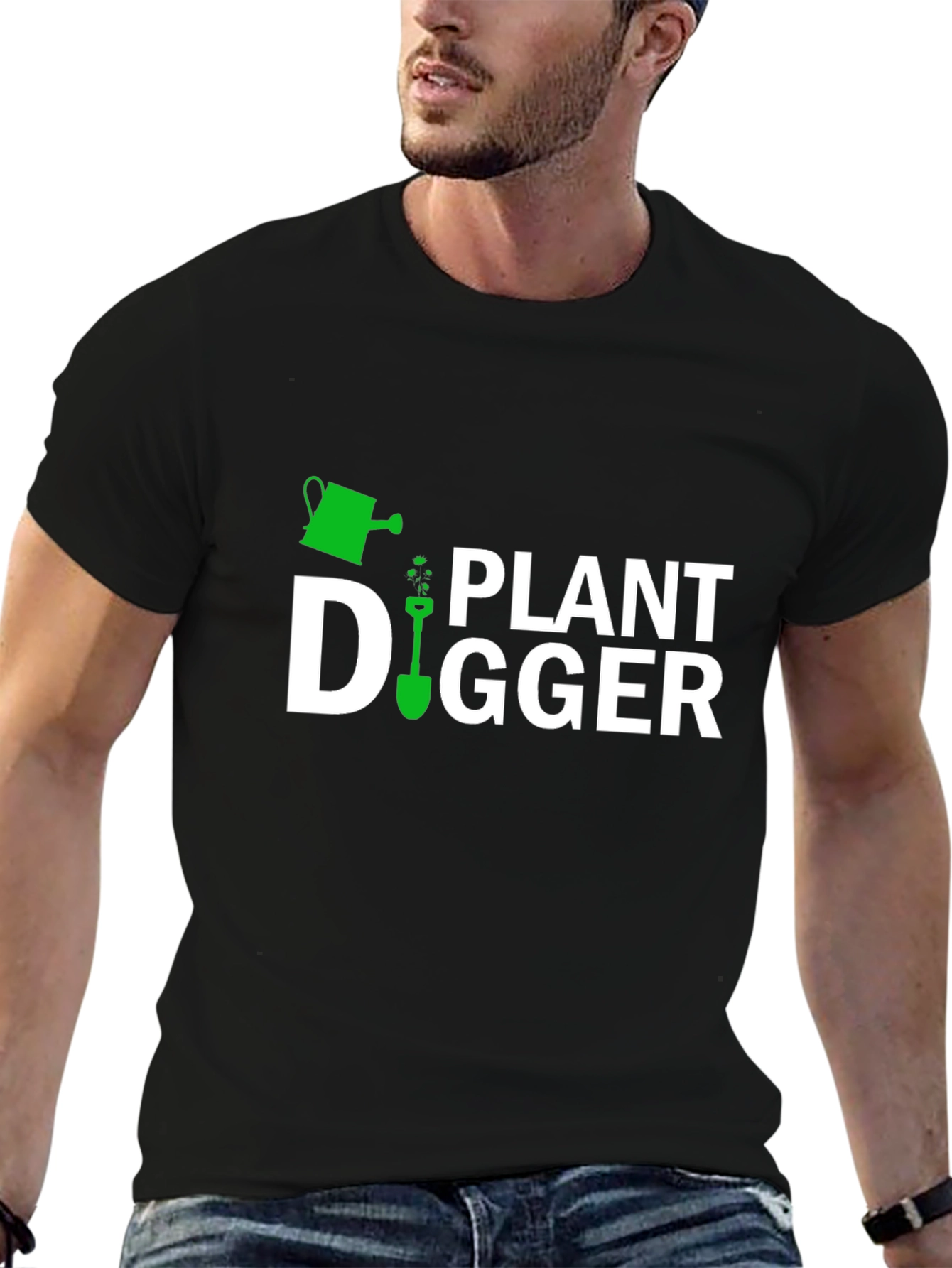 Plant Digger Graphic T-Shirt - Gardener Gift
