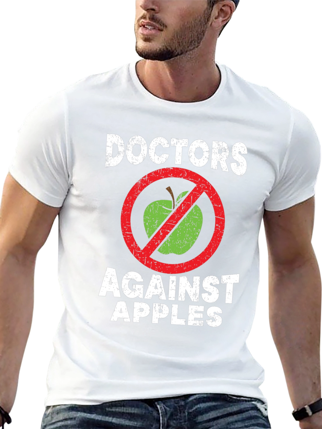 Doctors Against Apples Graphic Tee