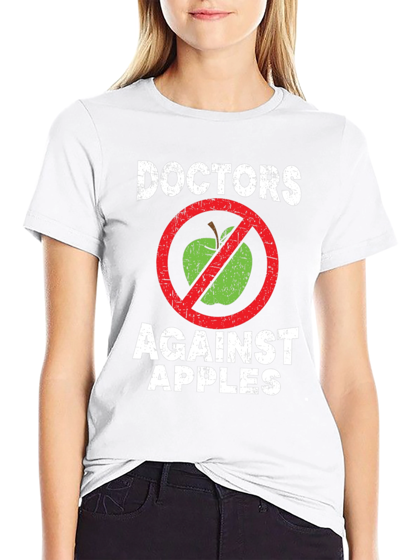 Doctors Against Apples Graphic Tee
