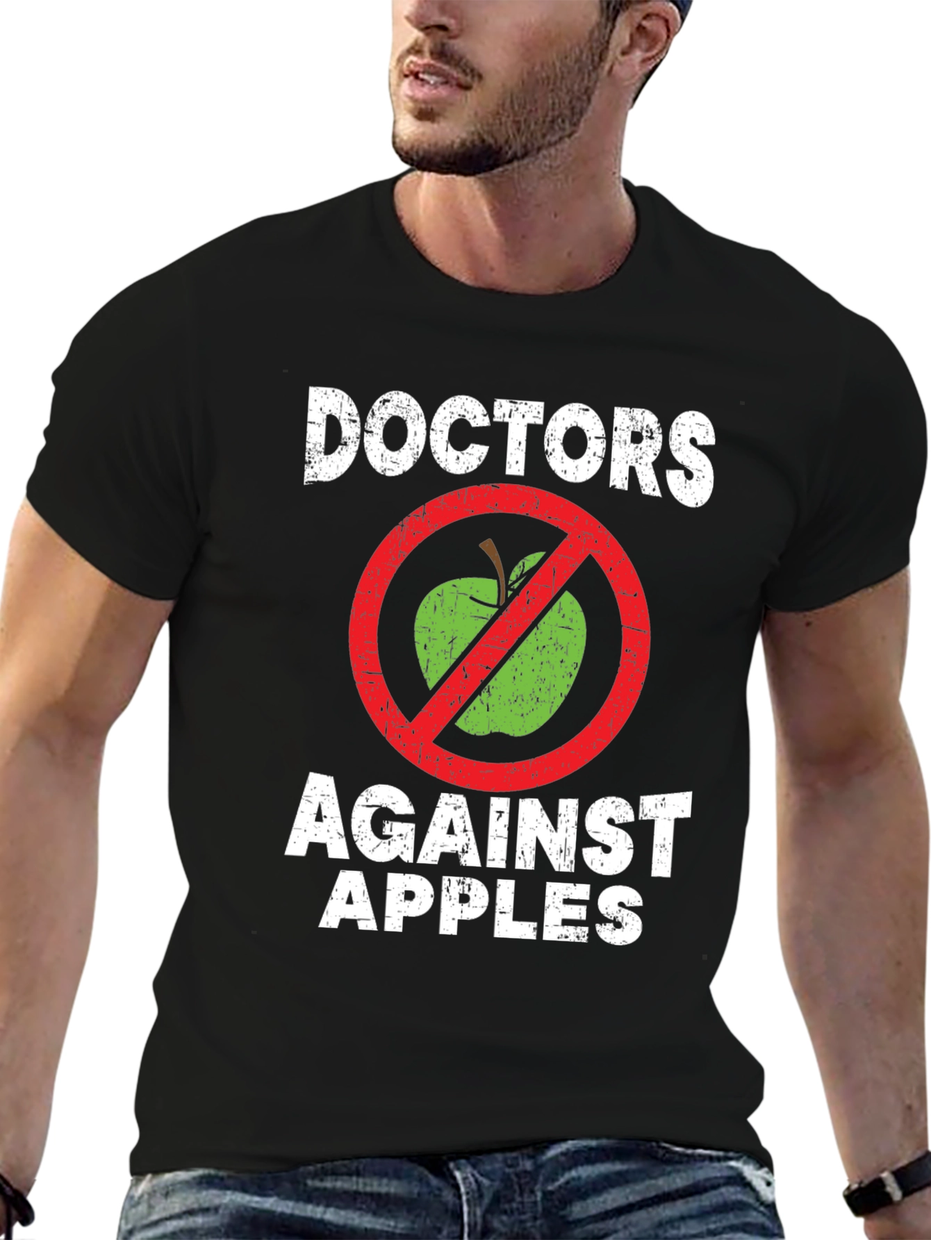 Doctors Against Apples Graphic Tee