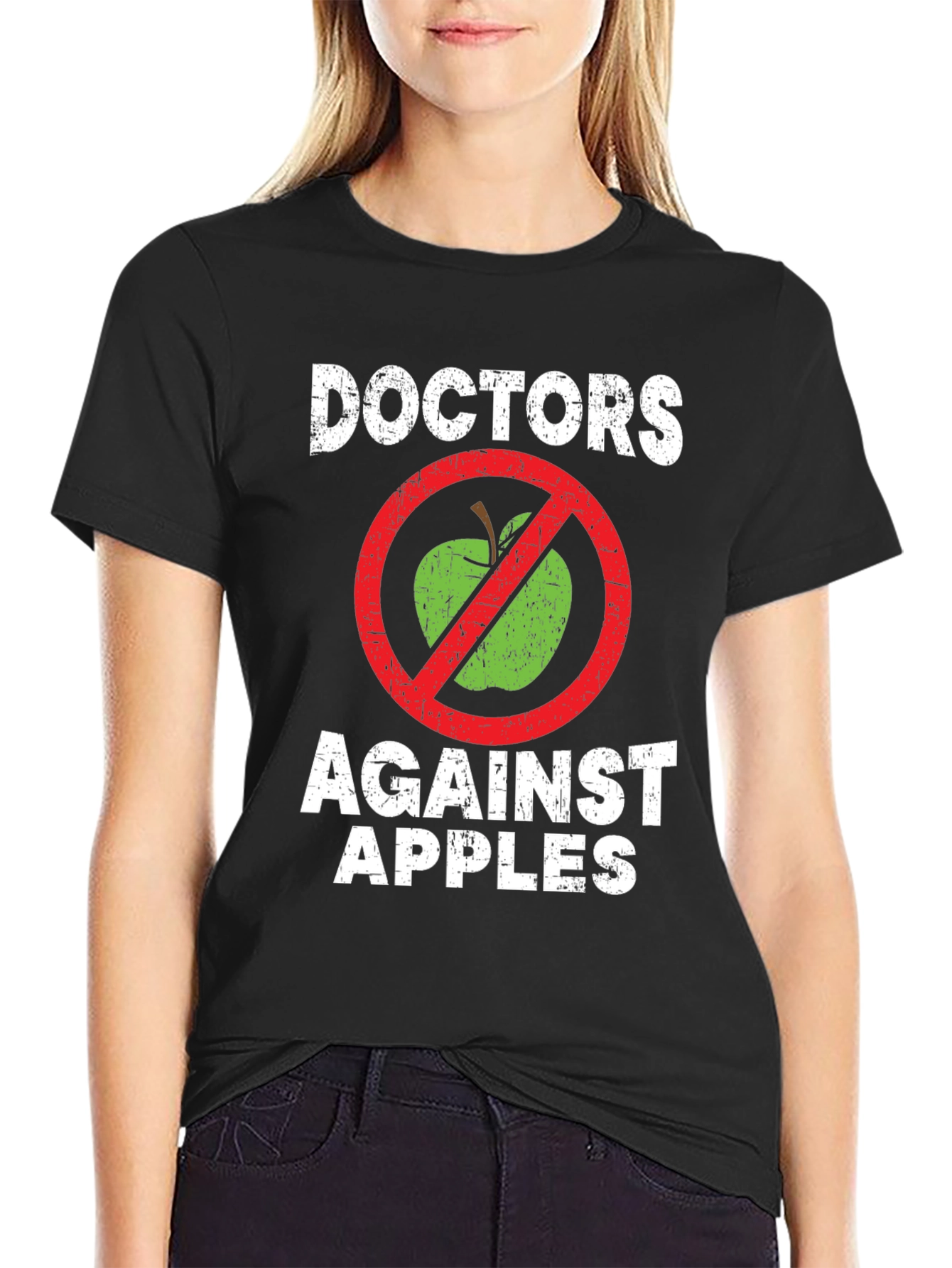 Doctors Against Apples Graphic Tee