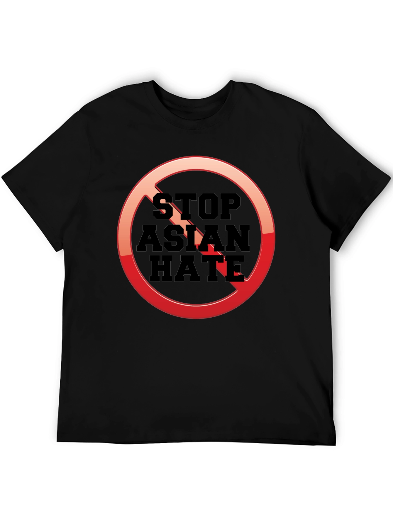 Stop Asian Hate T-Shirt - Black