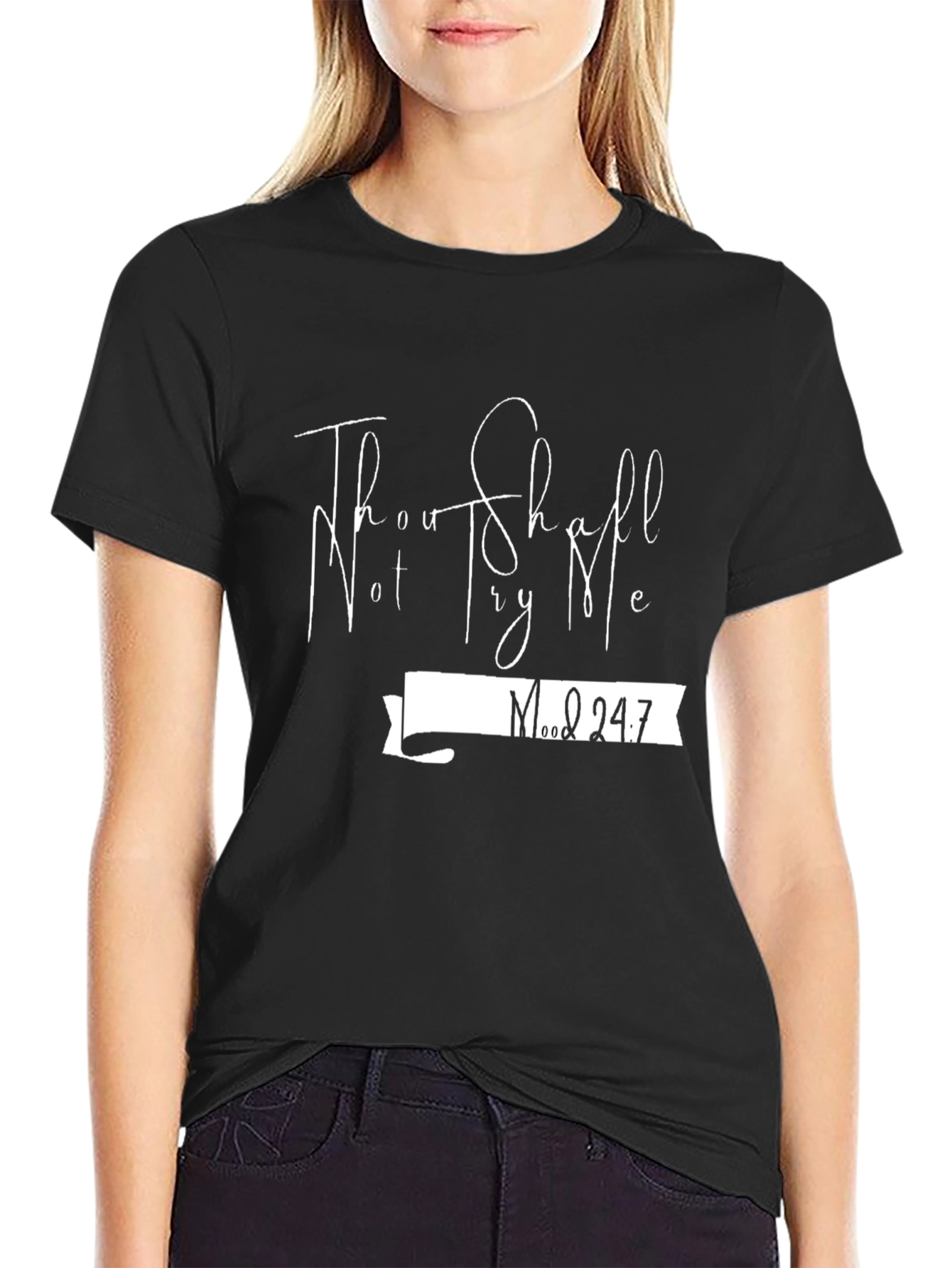 Thou Shalt Not Try Me Graphic Tee