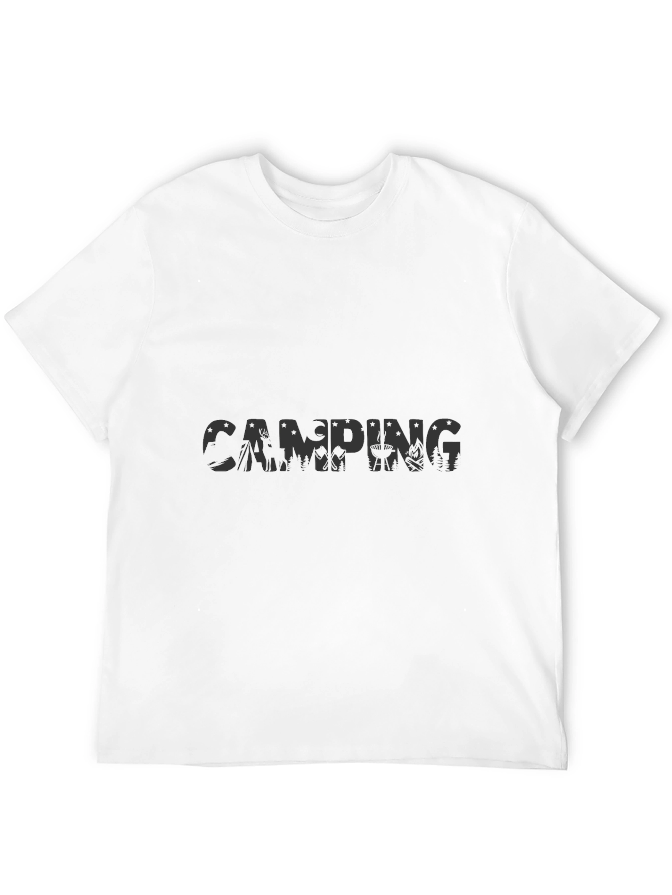 Camping Graphic Tee - Adventure Ready!