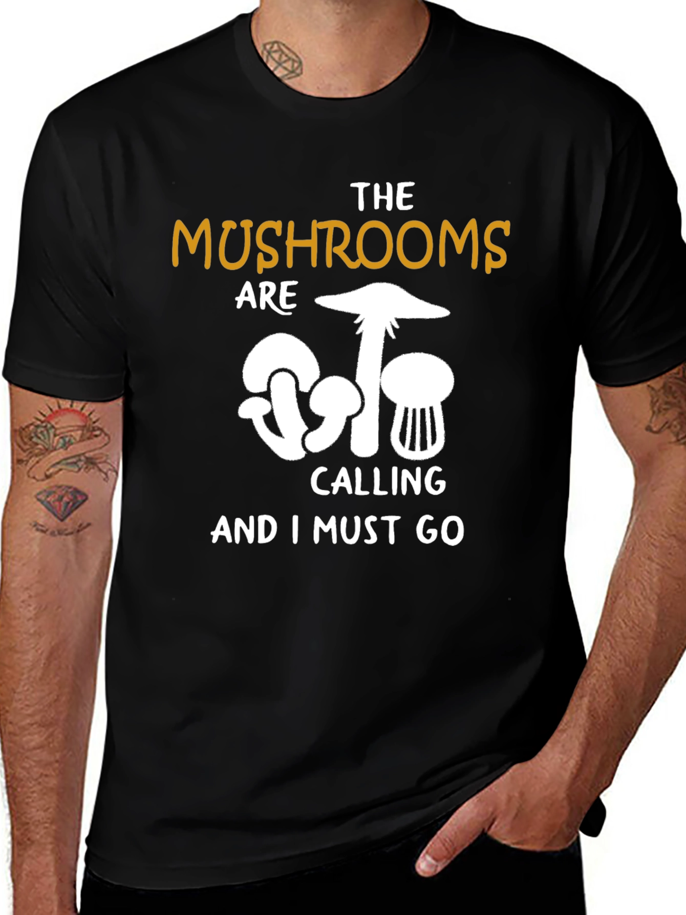 Mushroom Lovers T-Shirt - Nature Calling Tee