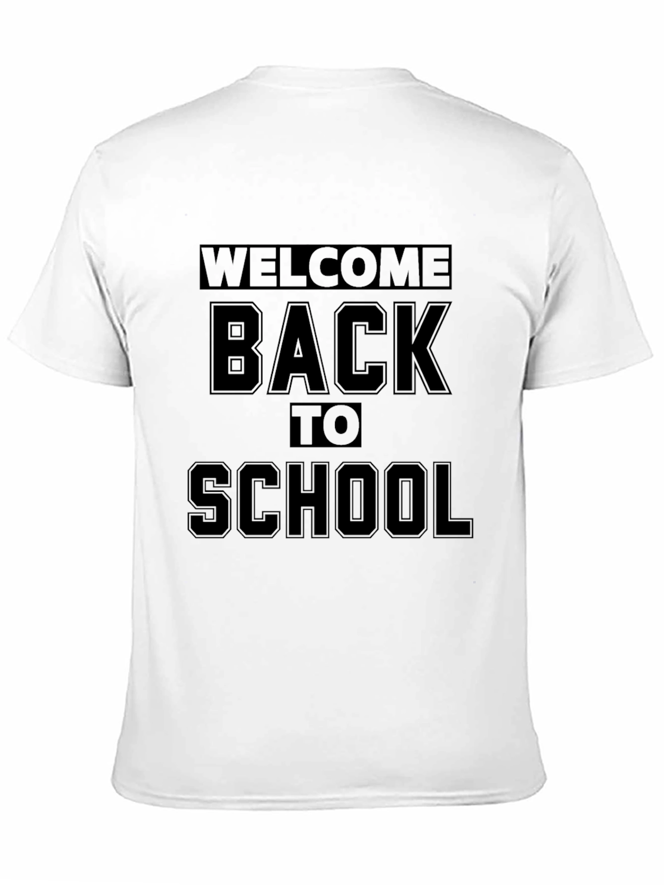 Welcome Back to School Graphic T-Shirt