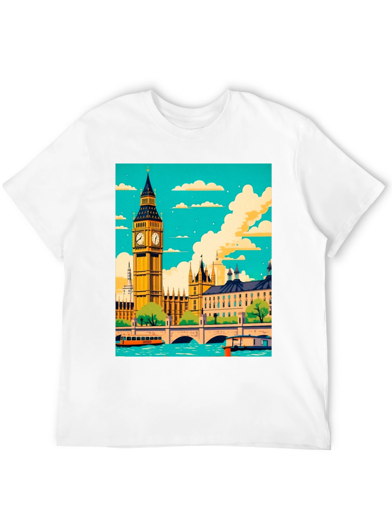 London Big Ben Graphic Tee