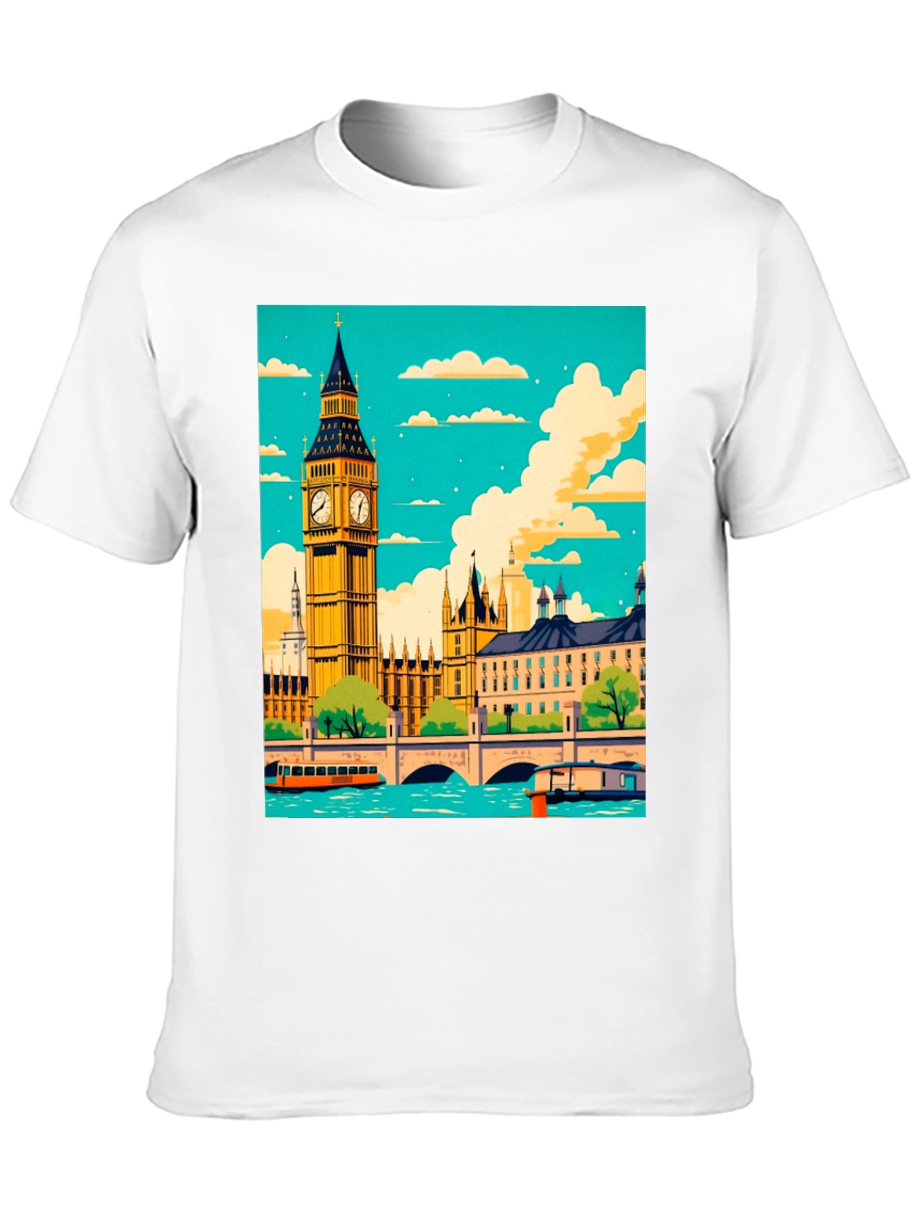 London Big Ben Graphic Tee