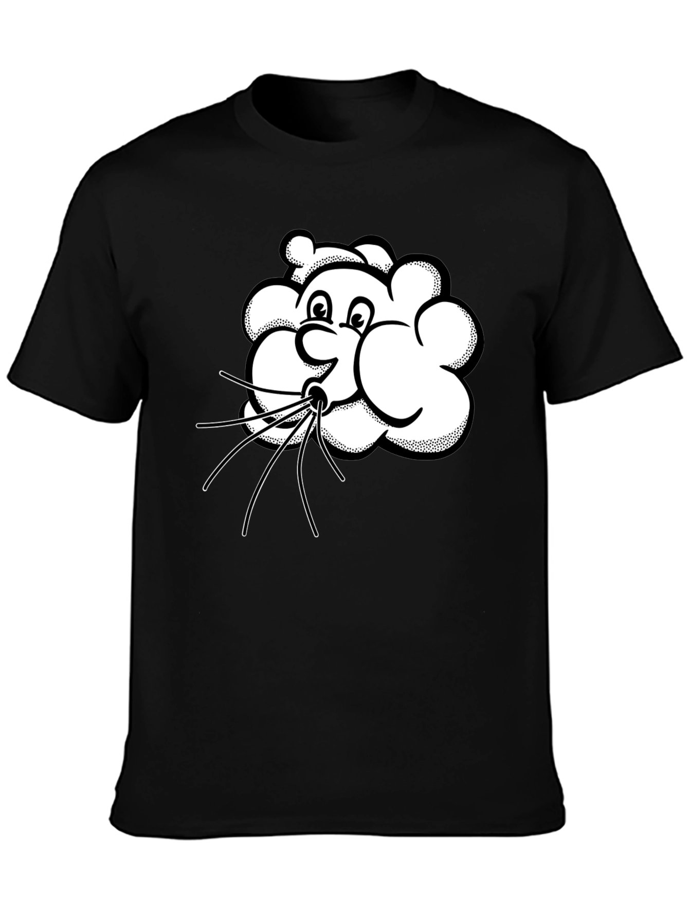 Funny Wind Cloud Graphic T-Shirt